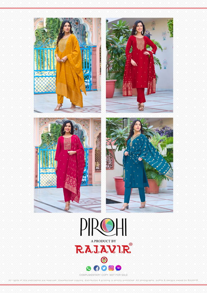 Pirohi Kalhaar Vol 2 Designer Kurti Bottom With Dupatta Catalog
